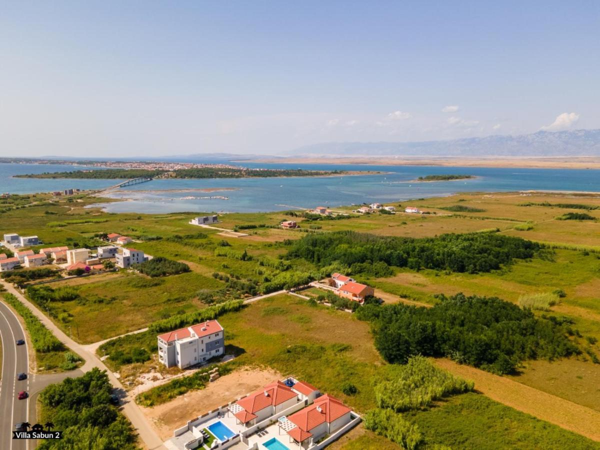 Villas Sabun - Modern House With Heated Pool Privlaka  Exterior photo